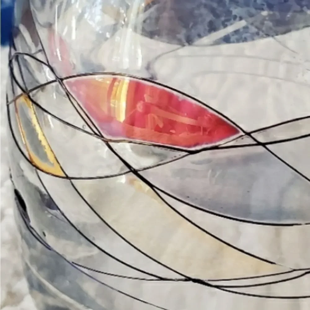 Art Deco Whiskey Decanter Glass Vintage